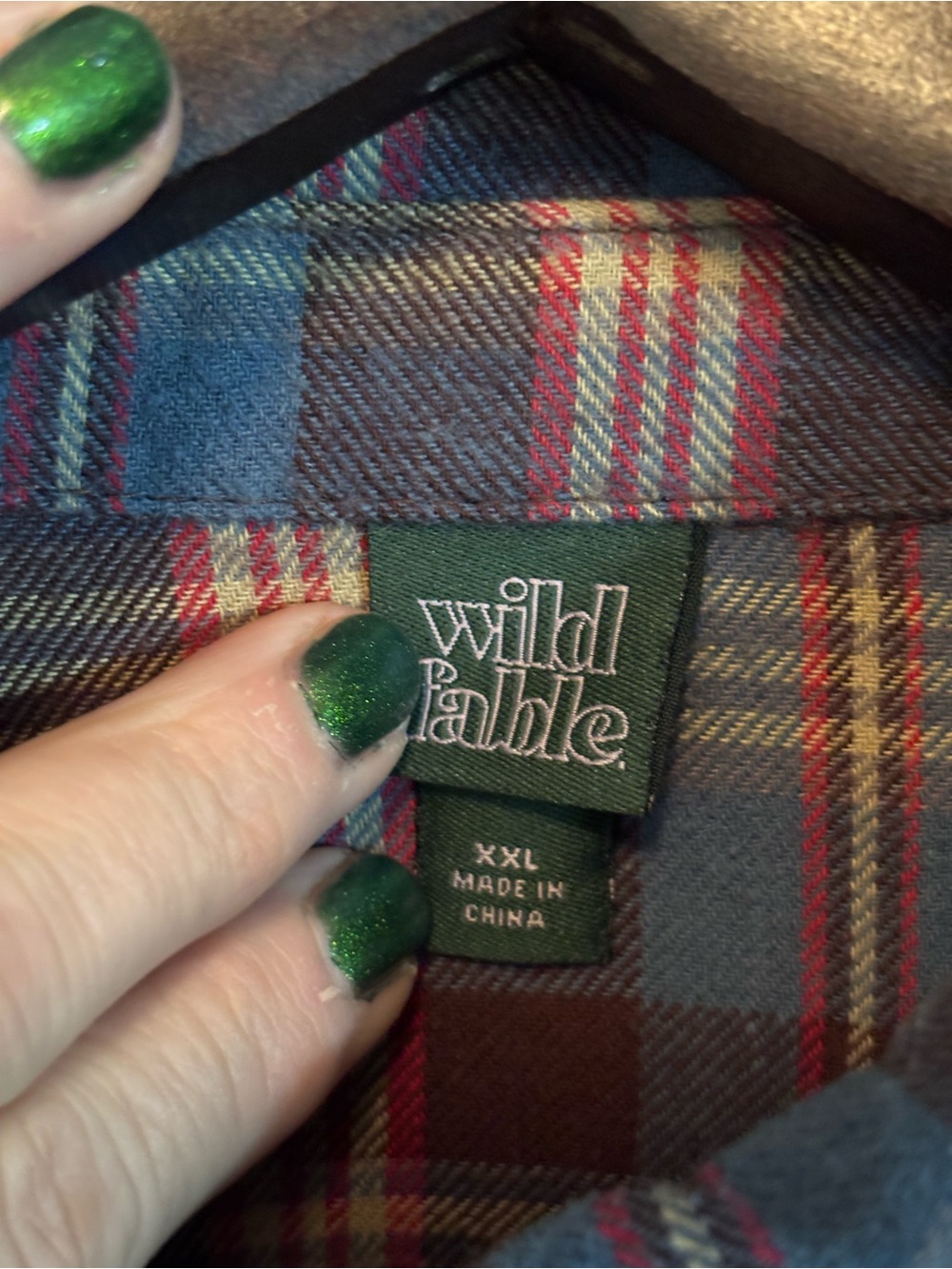 Wild Fable Plaid Flannel 2XL